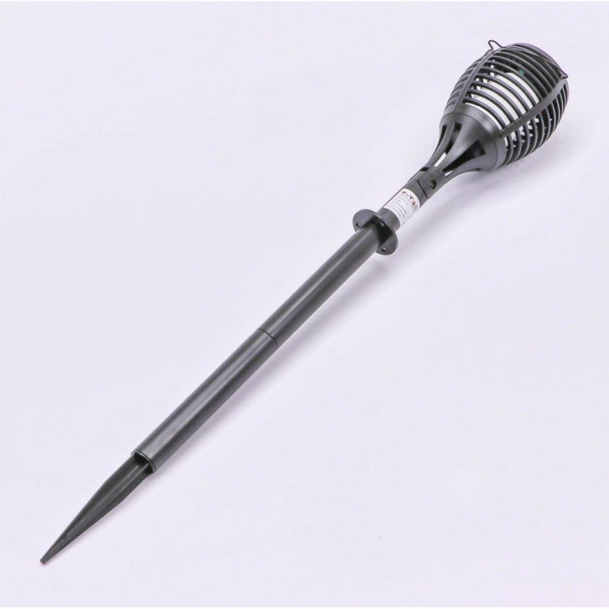 LED solcellelampe FLAME 4-i-1 1xLED/0,45W/3,7V IP44 500 mAh