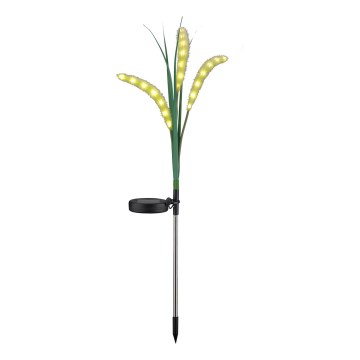 LED solcellelampe FLORA LED/1,2V 3000K 600 mAh IP44 sort