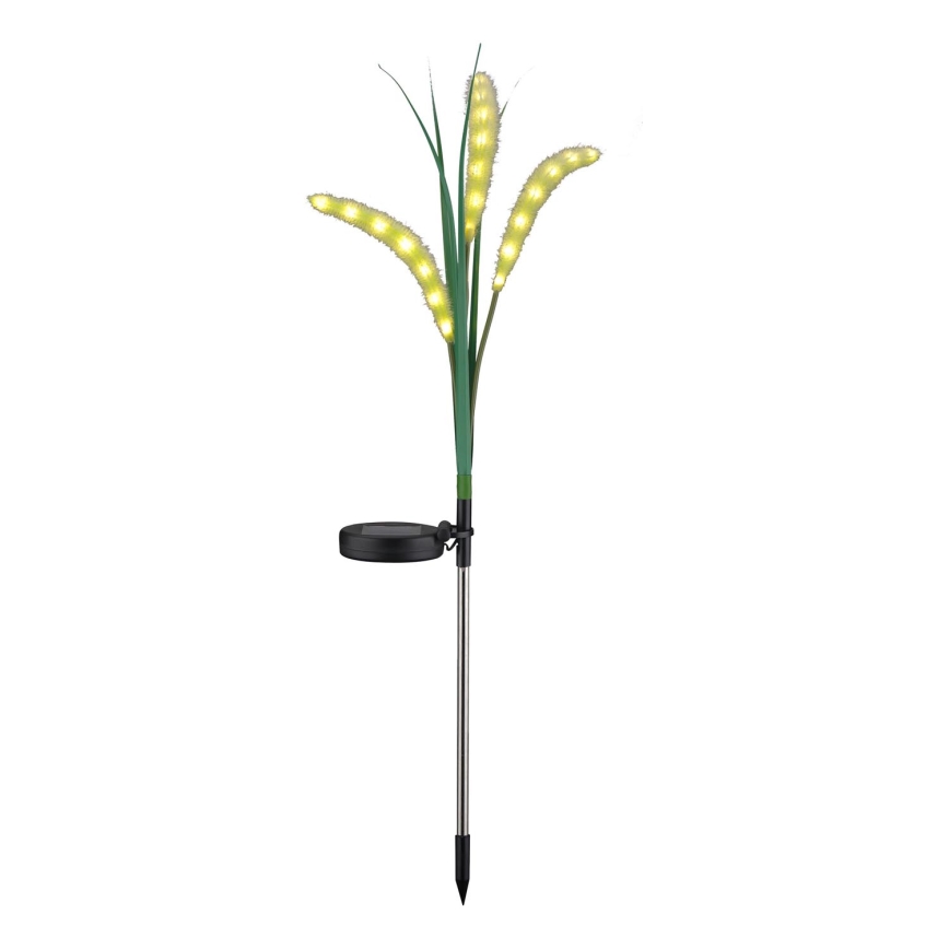 LED solcellelampe FLORA LED/1,2V 3000K 600 mAh IP44 sort
