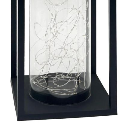 LED solcellelampe GLAMOUR LED/1,2V 600 mAh IP44 sort
