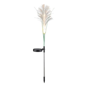 LED solcellelampe GRASS LED/1,2V 3000K 600 mAh IP44 sort