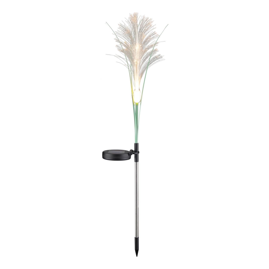 LED solcellelampe GRASS LED/1,2V 3000K 600 mAh IP44 sort