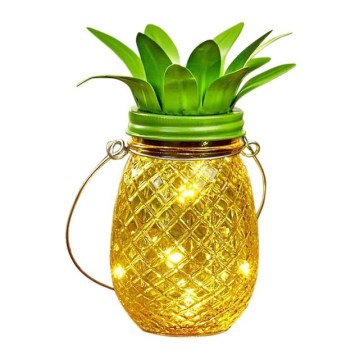 LED solcellelampe JAR LED/1,2V IP44 ananas