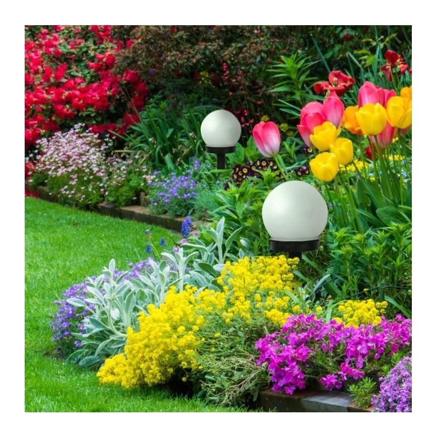 LED solcellelampe KULA LED/1,2V 40 mAh P44