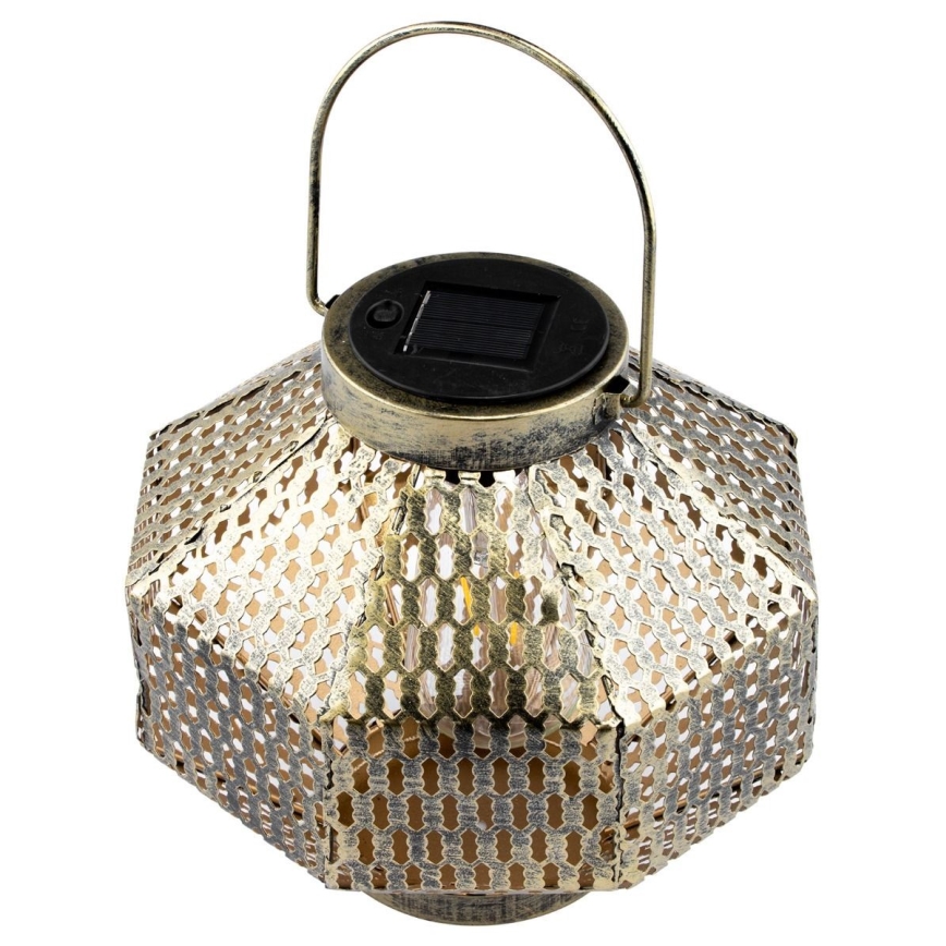 LED solcellelampe LAURA 1xE27/1,2V IP44