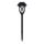 LED solcellelampe LAWN LED/1,2V 100 mAh 3000K 44 cm IP44 sort