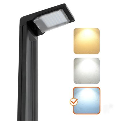 LED solcellelampe LED/0,2W/3,7V 6500K IP44