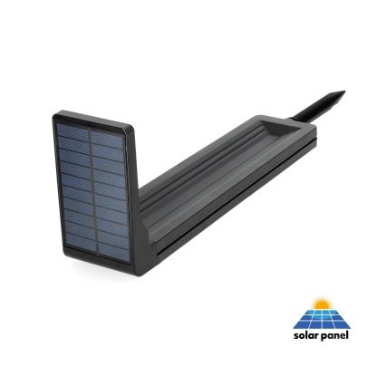 LED solcellelampe LED/0,2W/3,7V 6500K IP44