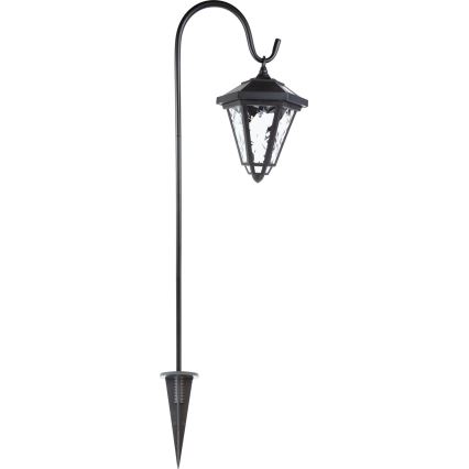 LED-solcellelampe LED/1,2 V 200 mAh IP44 sort