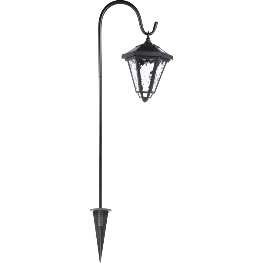 LED-solcellelampe LED/1,2 V 200 mAh IP44 sort