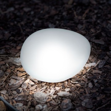 LED-solcellelampe LED/1,2 V, 300 mAh, IP44, stenformet