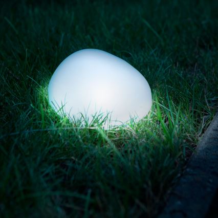 LED-solcellelampe LED/1,2 V, 300 mAh, IP44, stenformet