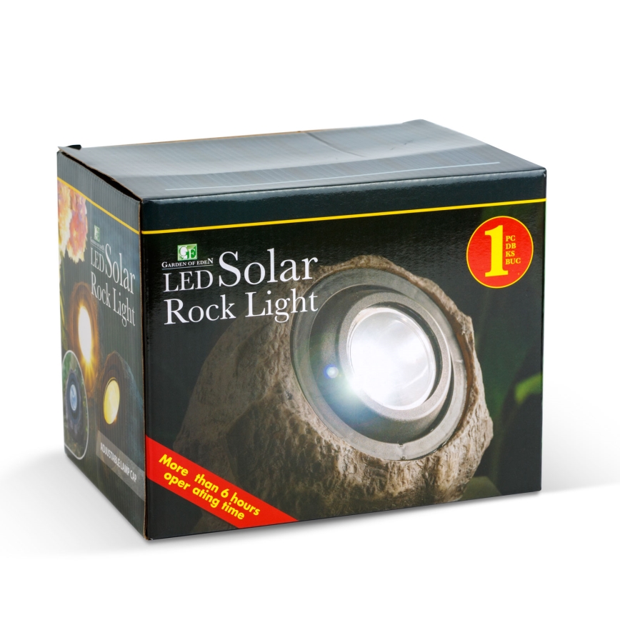 LED solcellelampe LED/1,2V 1000 mAh IP44 sten