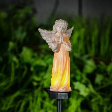 LED solcellelampe LED/1,2V 300 mAh IP44 engel