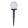 LED solcellelampe LED/1,2V 40mAh IP44 sort