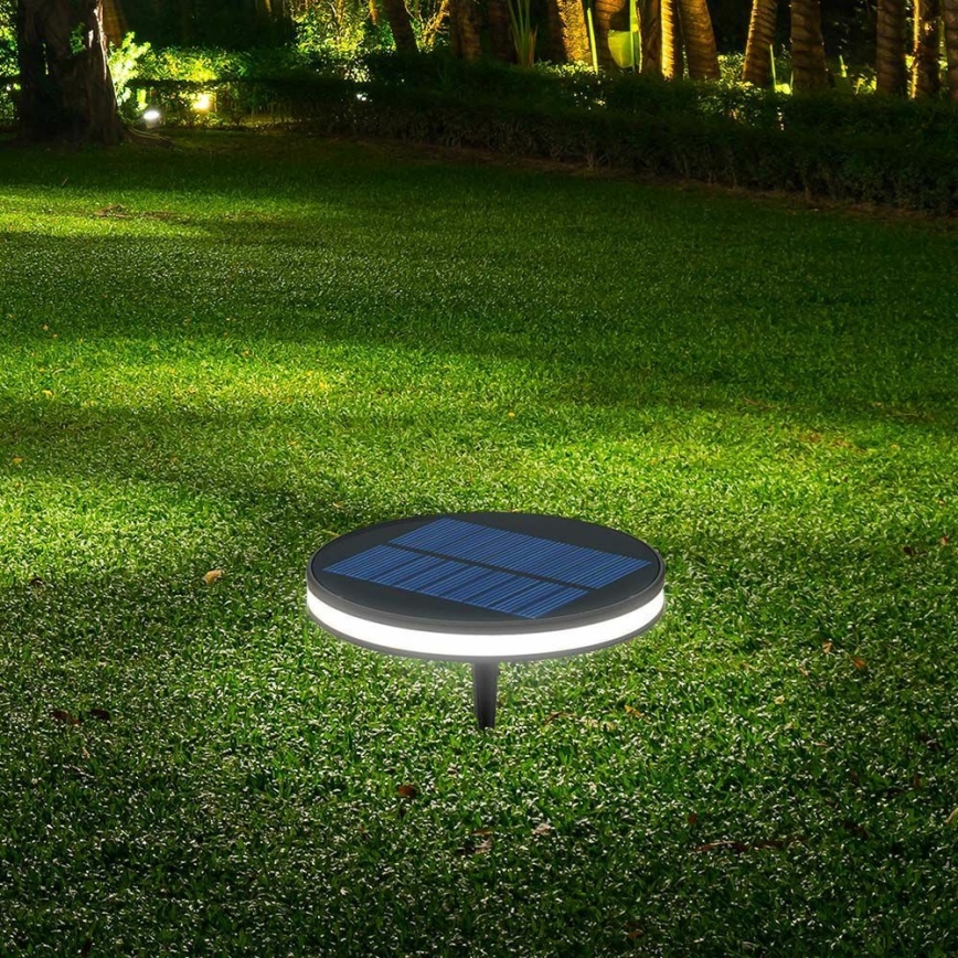 LED solcellelampe LED/1,8W/3,7V IP54 3000K