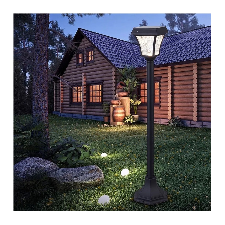 LED solcellelampe LED/2W/230V 93 cm 3000/6000K IP65 2200 mAh