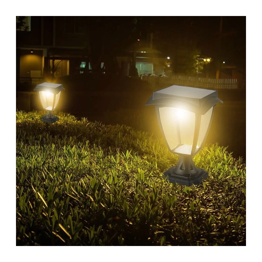 LED solcellelampe LED/2W/3,7V 3000/6000K IP65