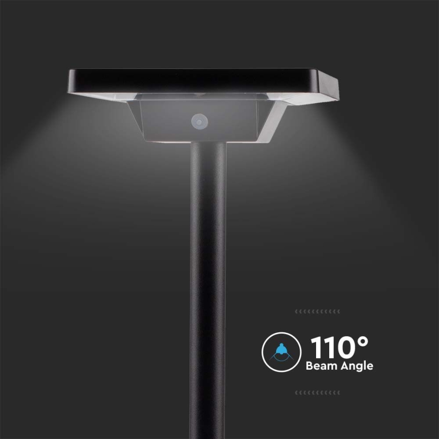 LED solcellelampe 02.01.2001 LED/2W/3,7V IP65 3000/4000/6500K