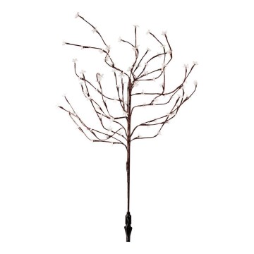 LED solcellelampe m. RGBW-farver TREE LED/0,1W/1,2V 600 mAh IP44 brun