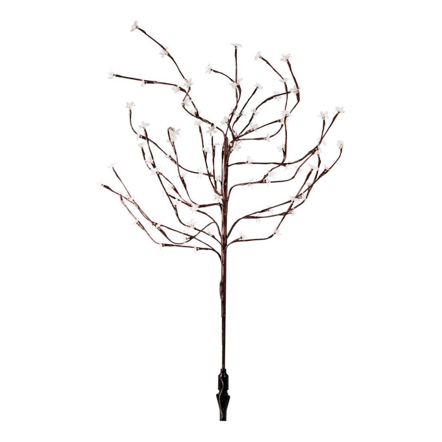 LED solcellelampe m. RGBW-farver TREE LED/0,1W/1,2V 600 mAh IP44 brun