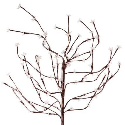 LED solcellelampe m. RGBW-farver TREE LED/0,1W/1,2V 600 mAh IP44 brun