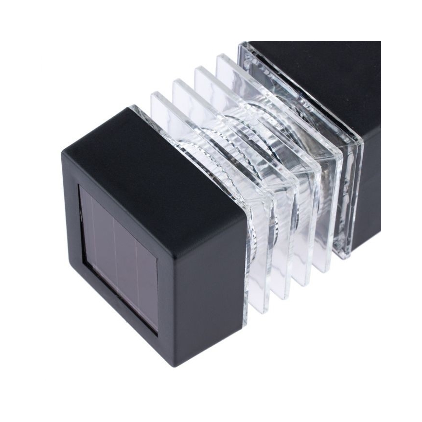 LED solcellelampe MARTIN LED/1,2V 150 mAh IP44 sort