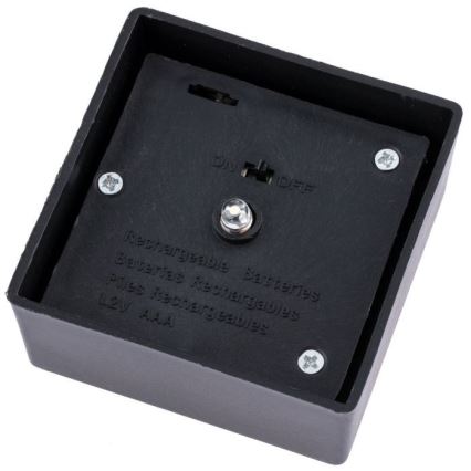 LED solcellelampe MARTIN LED/1,2V 150 mAh IP44 sort