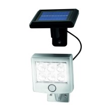 LED solcellelampe med bevægelses- og skumringssensor LED/3xAA IP44