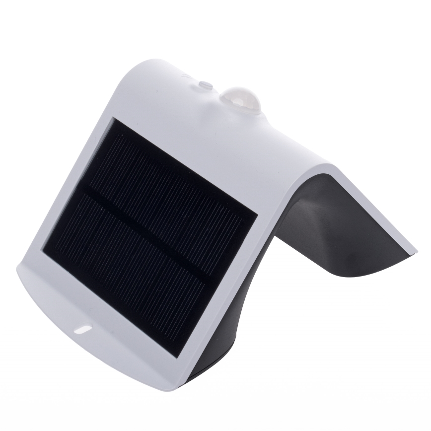 LED solcellelampe med bevægelses- og skumringssensor LED/1,5W/1200 mAh 3,7V IP65