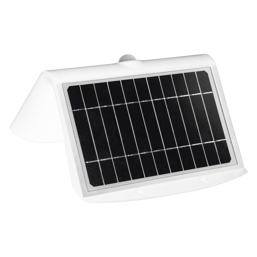 LED solcellelampe med bevægelses- og skumringssensor LED/6,8W/4000 mAh 3,7V IP65