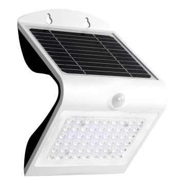 LED solcellelampe med bevægelsessensor og skumringssensor LED/3,2W/2000 mAh 3,7V IP65