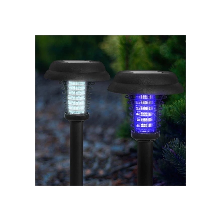 LED solcellelampe med insektfælde LED/0,1W/1,2V IP44 600 mAh