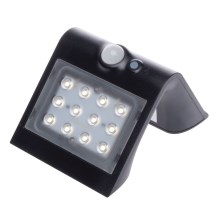 LED solcellelampe med motion sensor LED/1,5W/1200 mAh 3,7V IP65