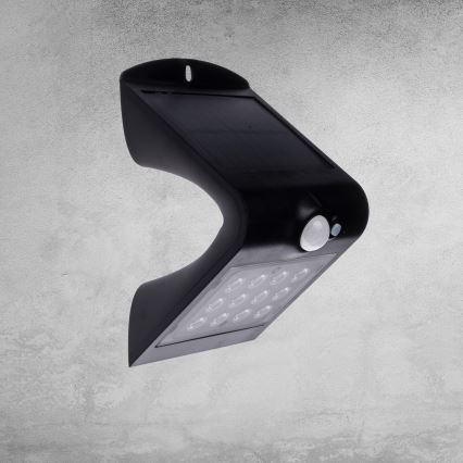 LED solcellelampe med motion sensor LED/1,5W/1200 mAh 3,7V IP65