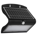 LED solcellelampe med motion sensor LED/6,8W/4000 mAh 3,7V IP65