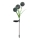 LED solcellelampe med RGB-farver ALLIUM LED/1,2V 6500 600 mAh IP44 sort