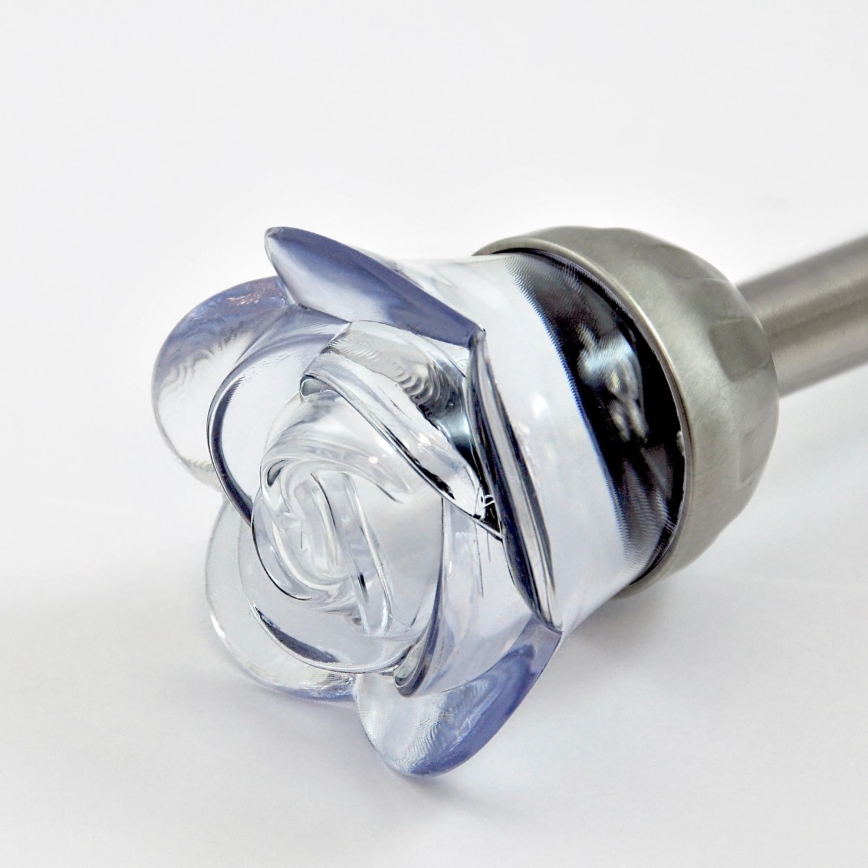 LED solcellelampe med RGB-farver ROSE LED/1,2V 100 mAh IP44