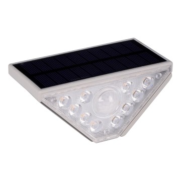 LED-solcellelampe med sensor ARI LED/4,5W/3,7V 600 mAh IP44 hvid