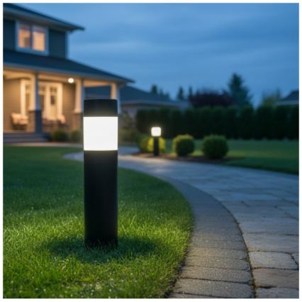 LED solcellelampe med sensor AURORA LED/1xAAA 4000K IP44 100 mAh