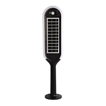 LED solcellelampe med sensor BOLLARD LED/5W/5,5V 70 cm 3000K IP65