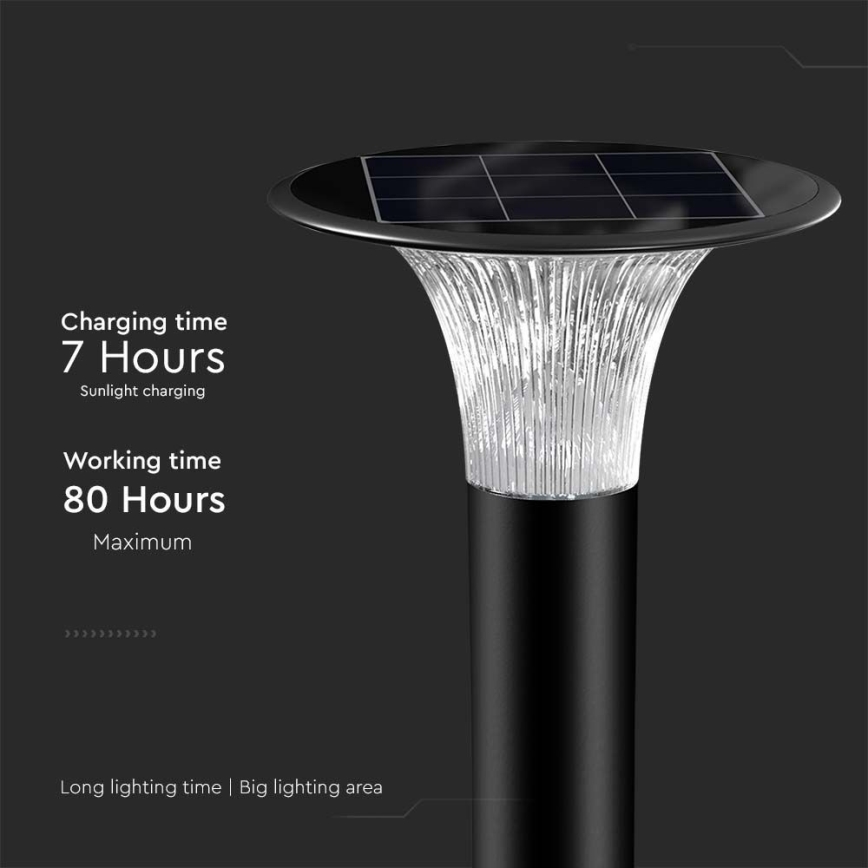 LED solcellelampe med sensor LED/15W/3,2V 4000K/6000K IP65 6000 mAh