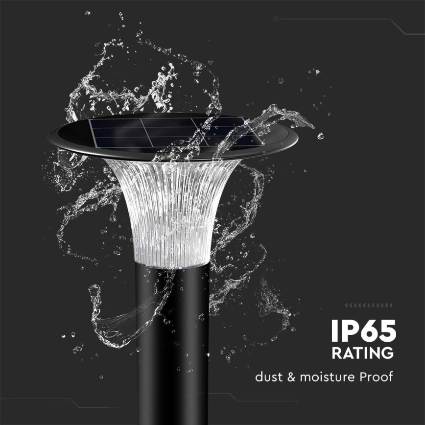 LED solcellelampe med sensor LED/15W/3,2V 4000K/6000K IP65 6000 mAh