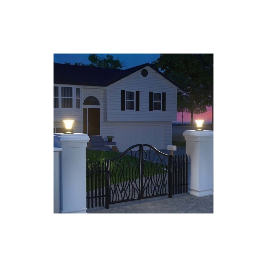 LED solcellelampe med sensor LED/15W/3,2V 4000K/6000K IP65