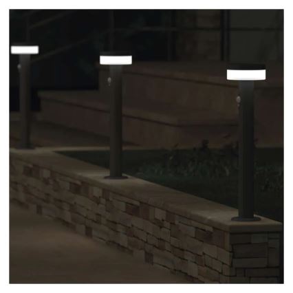 LED solcellelampe med sensor LED/2W/3,7V 1200 mAh IP44 50 cm