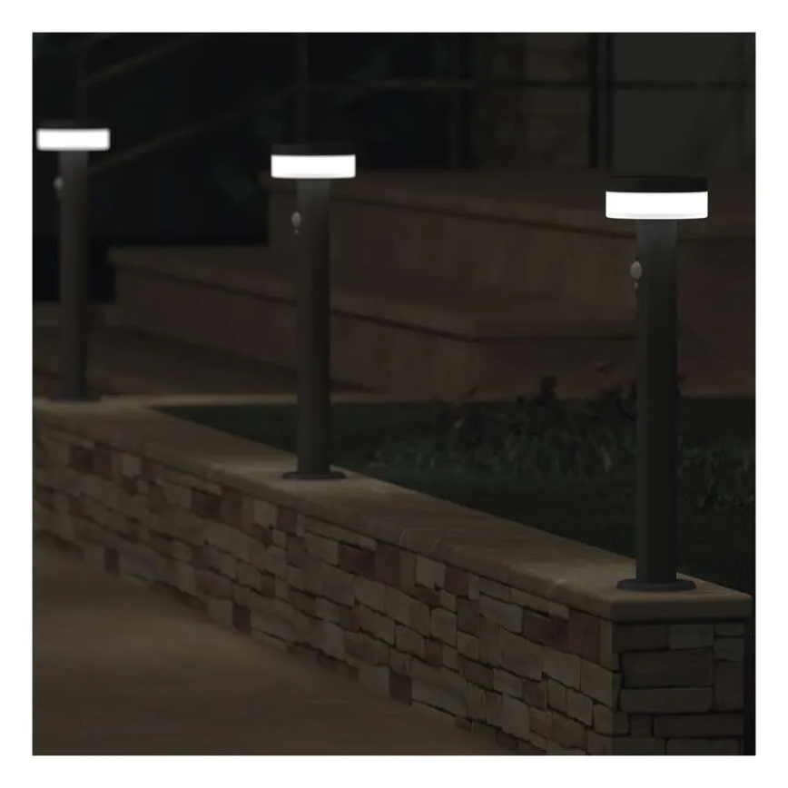 LED solcellelampe med sensor LED/2W/3,7V 1200 mAh IP44 50 cm