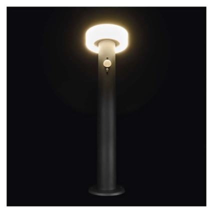 LED solcellelampe med sensor LED/2W/3,7V 1200 mAh IP44 50 cm