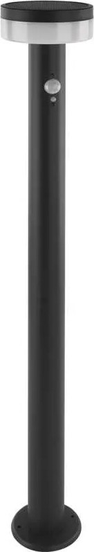 LED solcellelampe med sensor LED/2W/3,7V 1200 mAh IP44 80 cm