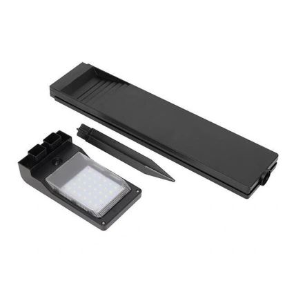 LED solcellelampe med sensor LED/3,7V 4000K 41,3 cm 2200 mAh IP65
