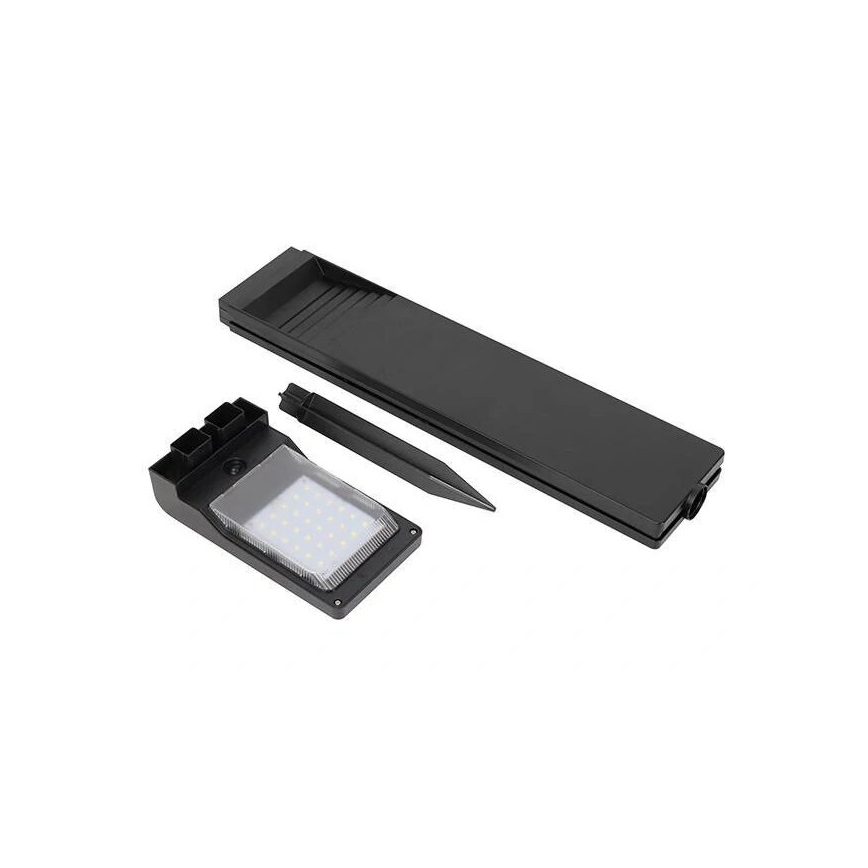 LED solcellelampe med sensor LED/3,7V 4000K 41,3 cm IP65
